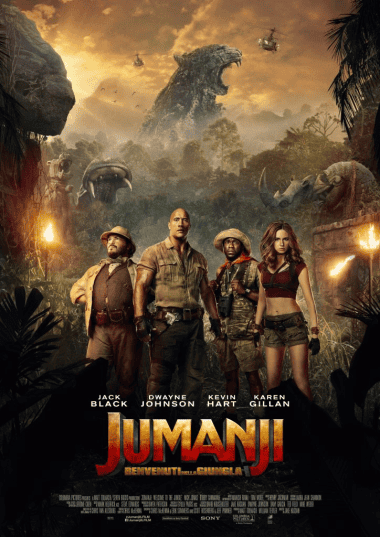 ดูซีรี่ย์ออนไลน์ฟรี Jumanji (2017) จูแมนจี้ เกมดูดโลกมหัศจรรย์